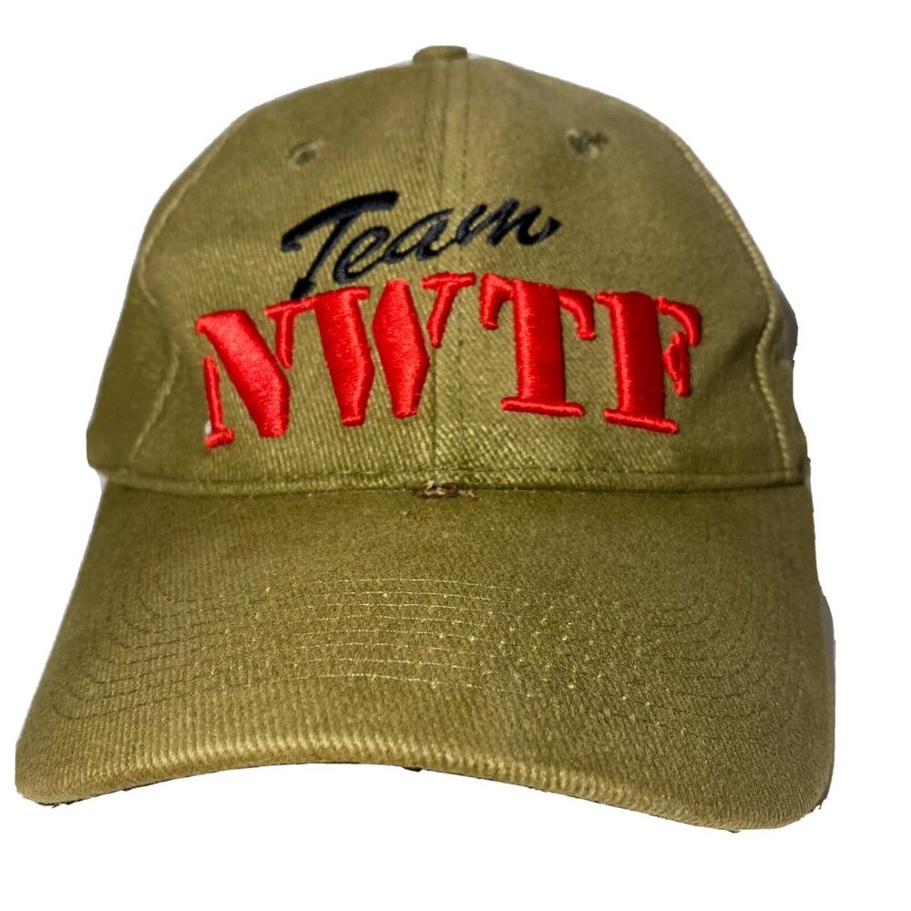 Team NWTF National Wild Turkey Federation Khaki Baseball Cap Hat Adjustable